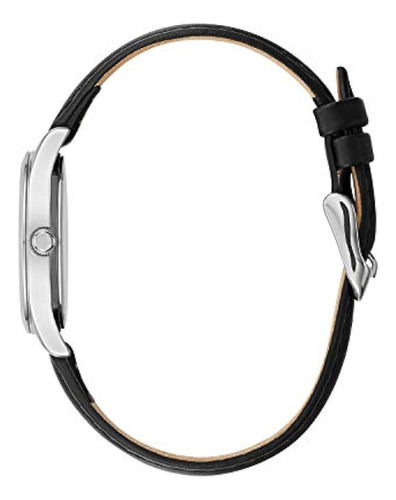 Reloj Bulova De Acero Inoxidable En Tono Plateado Y Cuarzo T