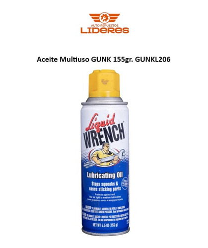 Aceite Multiuso Gunk 155gr. Gunkl206