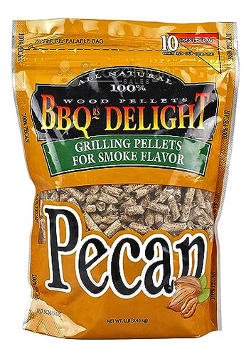 Bbqr's Delight Pecan Wood Pellets 1lb Bag