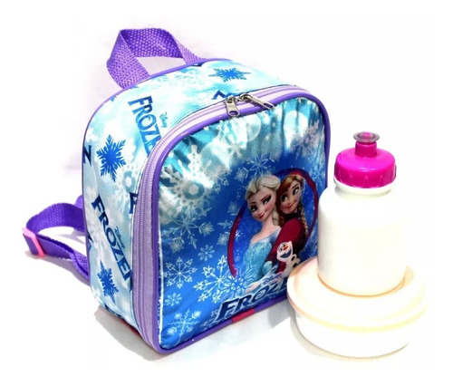 Lancheira Térmica Infantil Frozen Febre Congelante Meninas Cor Violeta