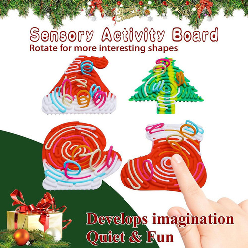 Jjl Regalos Sensoriales De Navidad Para Niños, Juguetes