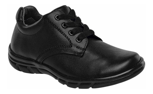 Zapato Escolar Niño Junior Wos E-123 Negro 22-25 N61869 T4