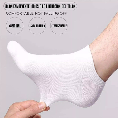 Calcetines Cortos Hombres Dama Unisex Cómodo 30 Pares