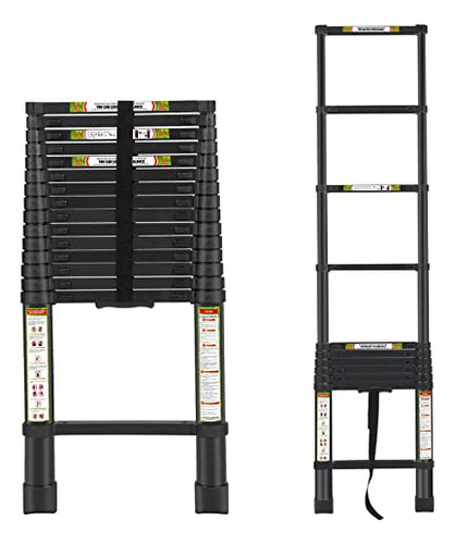 Escalera Telescópica, Escalera Telescópica De Aluminio Ri