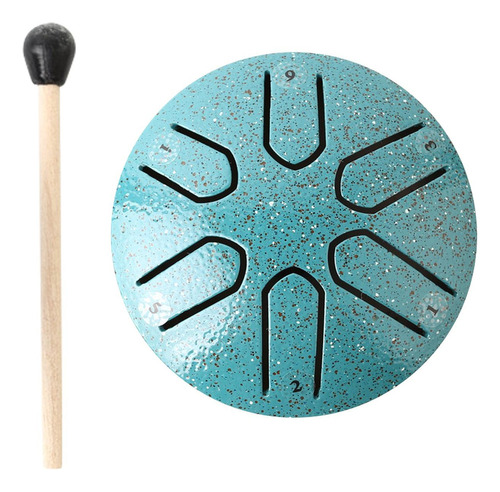 Steel Tongue Drum Ethereal Drum 3 Pulgadas 6 Hand Pan Para