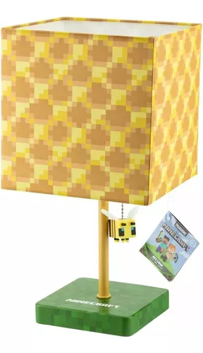 Minecraft Luz de humor figural de abeja amarilla | 5 pulgadas de alto