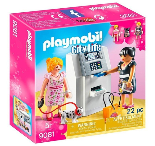 Centro Comercial Cajero Automático 9081 - Playmobil 