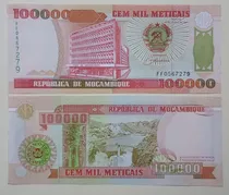 Comprar Billete De Mozambique  100000 Metigai    - Nuevo Unc - 
