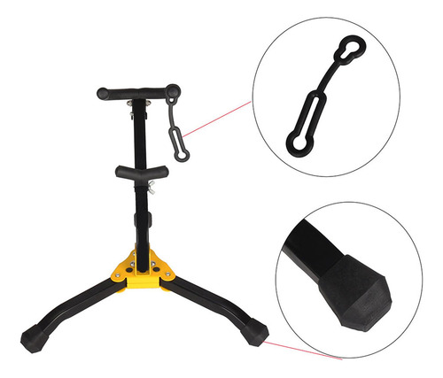 Soporte Ajustable Para Saxofón Portátil