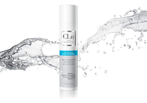 Limpador Facial Cln Acne Cleanser Com 0,5% De Ácido Salicíli