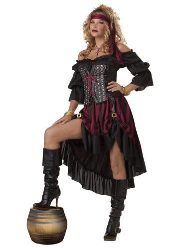 Disfraz De Pirata Para Mujer Talla: 10/12 Halloween