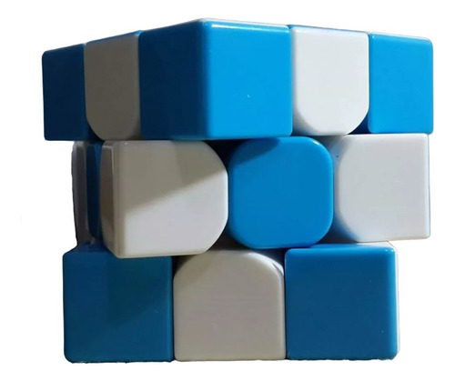 Cubo Rubik Ilusion Bicolor De Argentina Moyu Mf3 Rs Rosario