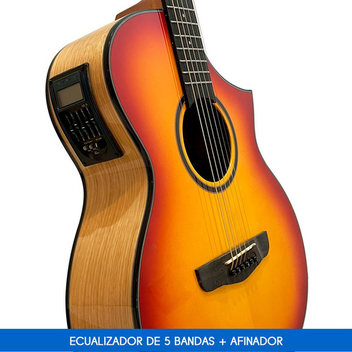 Guitarra Electroacústica Cuerdas De Acero Rómulo García