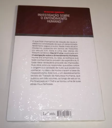 Investigação Acerca do Entendimento Humano - David Hume