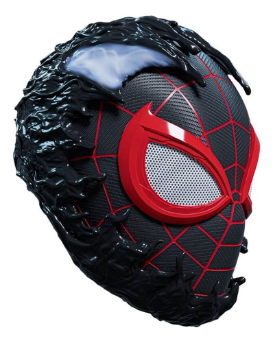 Mascara Miles Morales X Venom - Cosplay Marvel