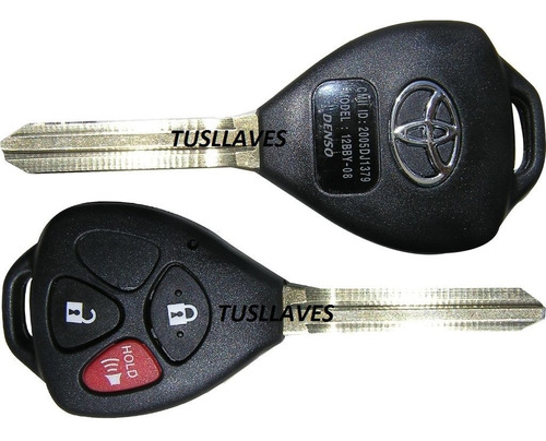 Llave Control Toyota Fortuner, Hilux Año 2006 Al 2009