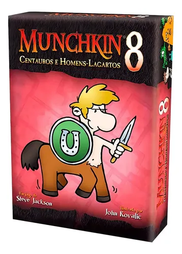 Jogo Expansão Munchkin 8 Centauros E Homens-lagarto