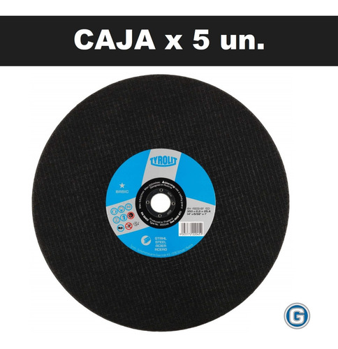 Disco Corte Sensitiva Tyrolit Basic 350 X 2,8 Cajax5 Gramabi