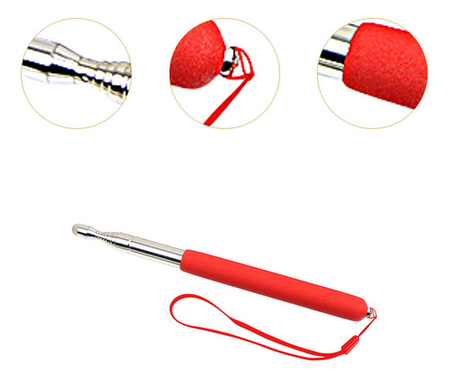 Puntero Telescópico Puntero De Pizarra Electrónica Rojo