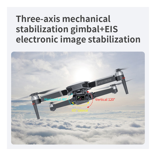 Kf101 Zumbido Gps Drone 4k Profesional 8k Hd Eis Cámara