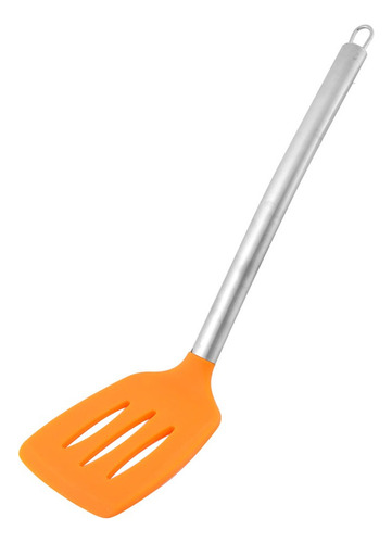 Espátula Turner Silicona Utensilios Cocina 35x8.5cm Naranja