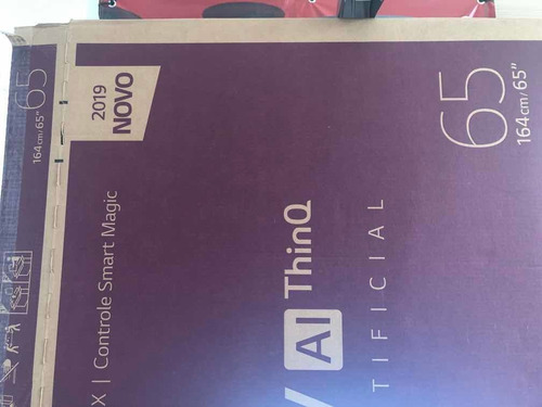 Tv LG 65 Um 7650 - Na Caixa - Tela Quebrada
