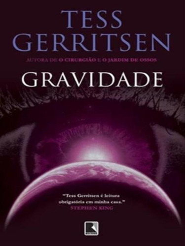 Gravidade, De Gerritsen, Tess. Editora Record, Capa Mole, Edição 3ª Edição - 2009 Em Português