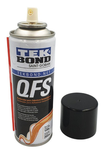 Acelerador Qfs Para Colas De Cianocrilato Tekbond 200ml