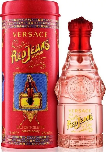 Perfume Versace Red Jeans Edt 75ml Damas Original