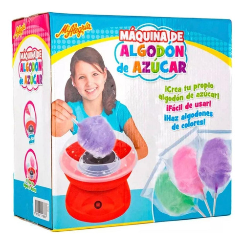 Máquina De Algodón De Azúcar Comestible Mi Alegría