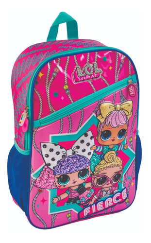 Set Lol Mochila+lonchera+cartuchera Scool