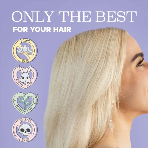 Conjunto De Shampoo E Condicionador Luseta Purple Para Cabel