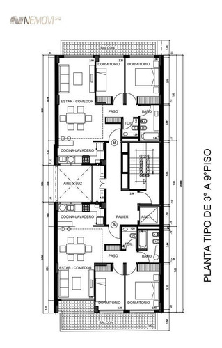 Venta Departamento 3 Ambientes Parque Chacabuco
