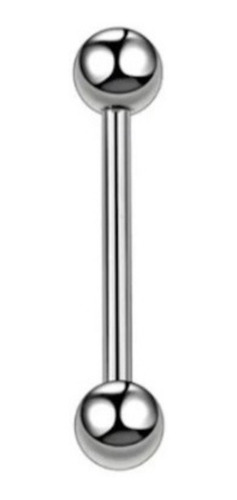 Piercing Barbel Para  Língua Em  Titânio  G23