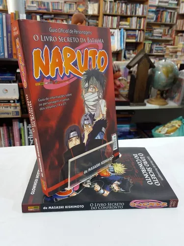 Naruto: Guia Oficial De Personagens - O Livro Secreto Do Confronto