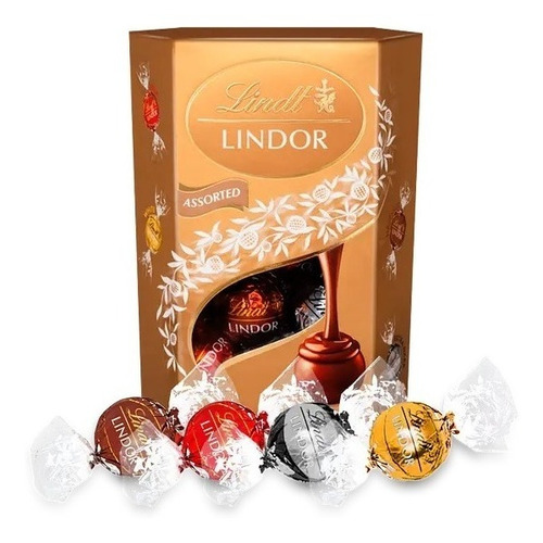 Chocolate Lindt Lindor Bombon Variedades 200g
