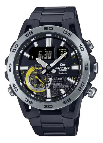 Reloj Hombre Casio Edifice Ecb-40dc 1a - Diam Ø48mm- Impacto Color De La Malla