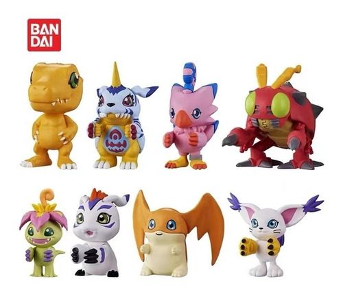 Bandai Original Gashapon Digimon Adventure Figura Agumon 1pz