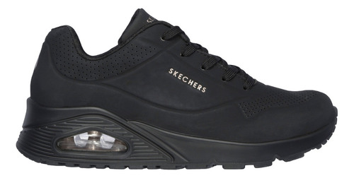 Zapatos Skechers Uno - Stand On Air Negro Para Mujer