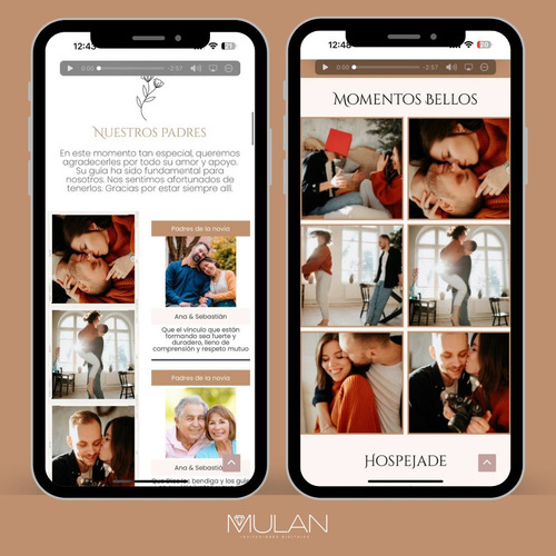 Invitación Digital Personalizada Para Boda | Mod. Bredosla