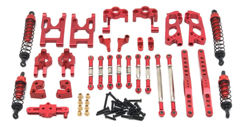 30x Rc Completo De Repuestos Para Wltoys 12428 12423 Rojo