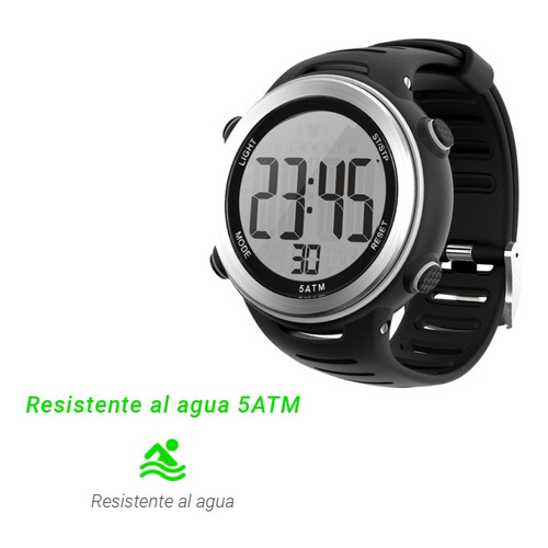 Reloj Smart Cardio Pulsometro Sumergible + Banda