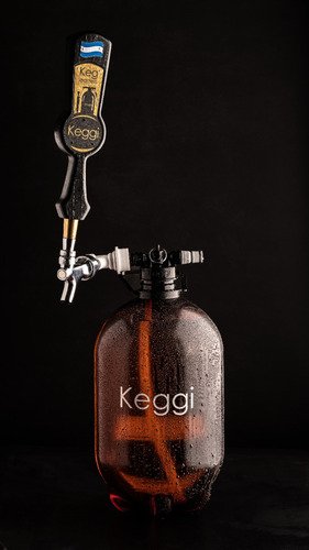 Imagen 7 de 8 de Chopera Keggi Cerveza 10l Con Ball Lock, Canilla Y Sin Co2