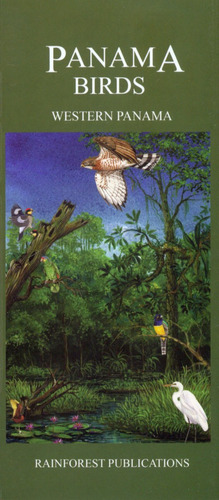 Book : Western Panama Bird Guide (laminated Foldout Pocket.