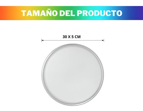 Lampara Led Rgb De Techo 24w Moderna - Wifi + Control