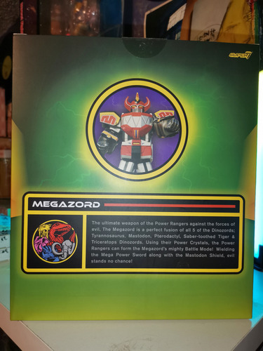 Super 7- Power Ranger Mighty Morphin- Megazord (Usado)