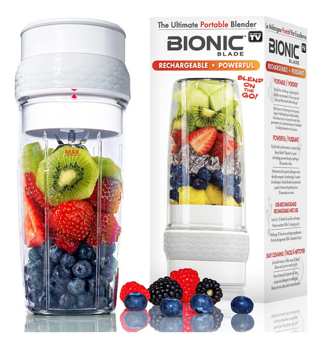 Bionic Blade - Licuadora Personal De 490 Ml, Inalmbrica, Rec