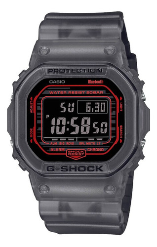 Reloj Casio G-shock Dw-b5600g-1cr Color De La Correa Gris