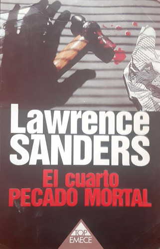 El Cuarto Pecado Morta Lawrence L Sanders Emecé Usado * 