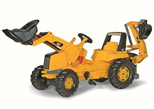 Tractor De Pedal Rolly Toys Cat Construction: Retroexcavador